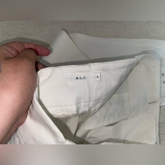 ALC Kingsley Pants White lace up western cowgirl trouser cowboy carter 8 - Picture 10 of 11